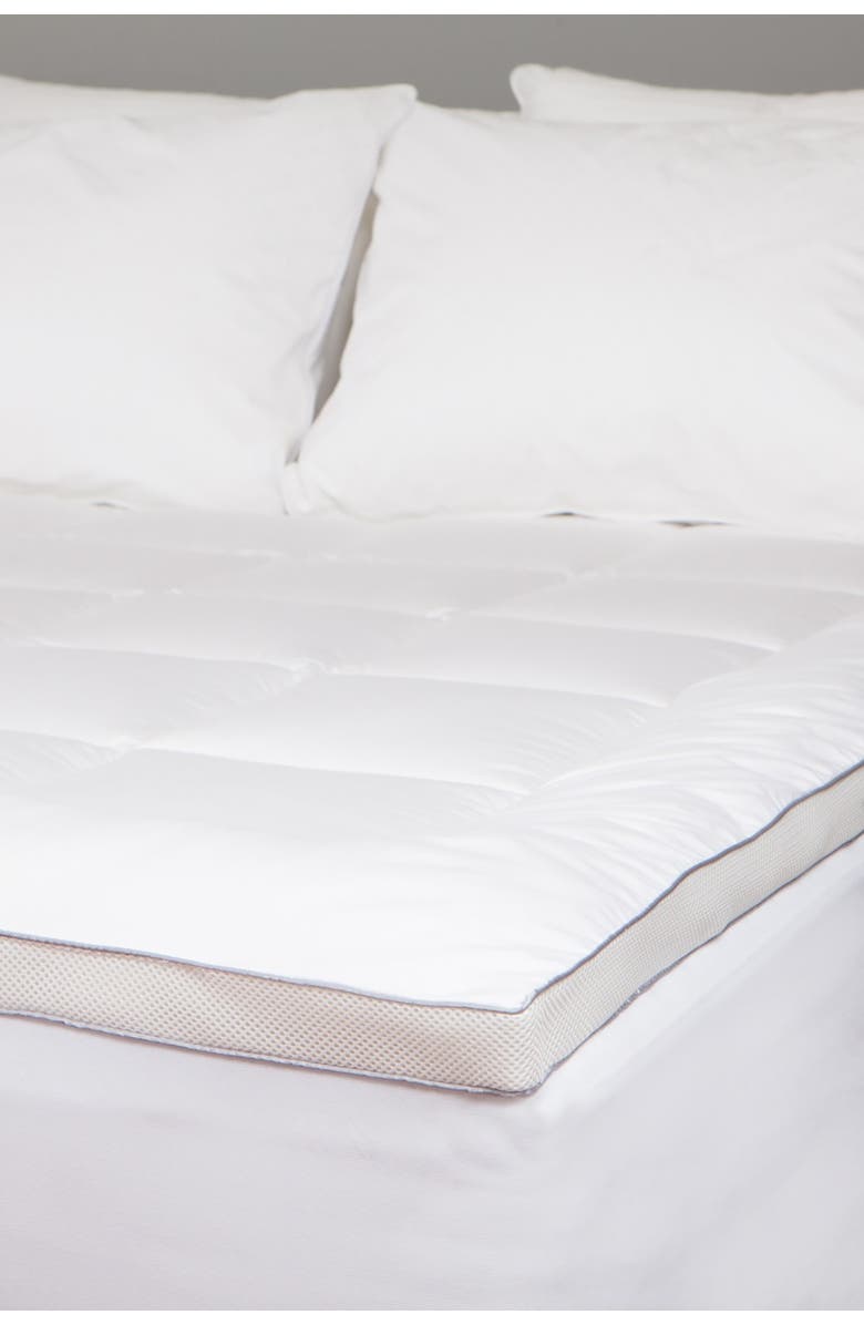 Allied Home PowerNap Technology Mattress Pad - King, Alternate, color, White