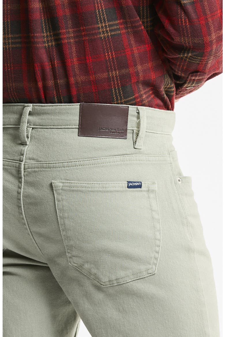 Brushed Bull Denim 5-Pocket Pants, Alternate, color, OLIVE