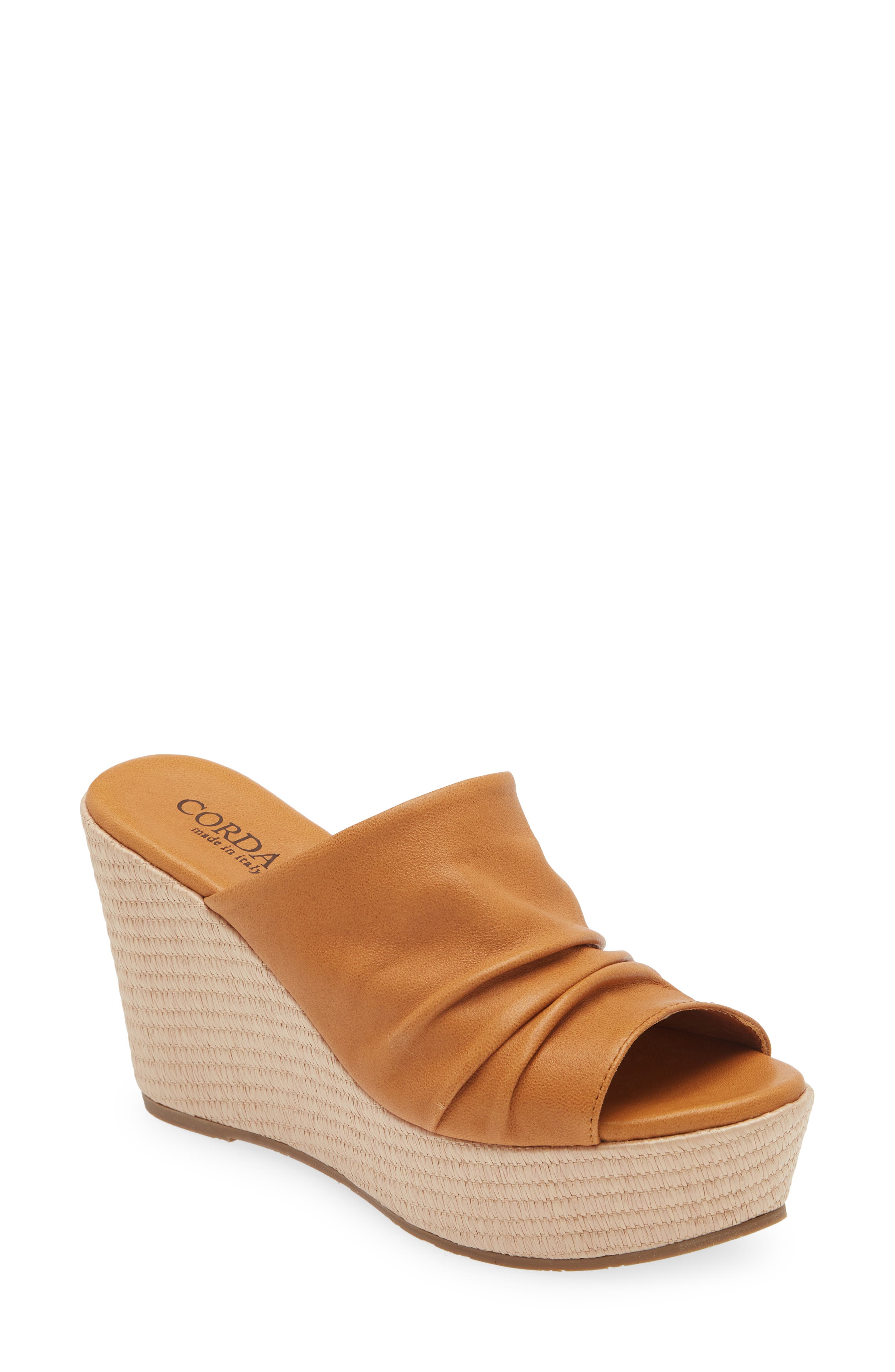 Cordani Henley Espadrille Platform Wedge Slide Sandal, Main, color, 