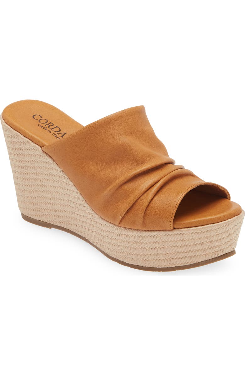 Cordani Henley Espadrille Platform Wedge Slide Sandal, Main, color,