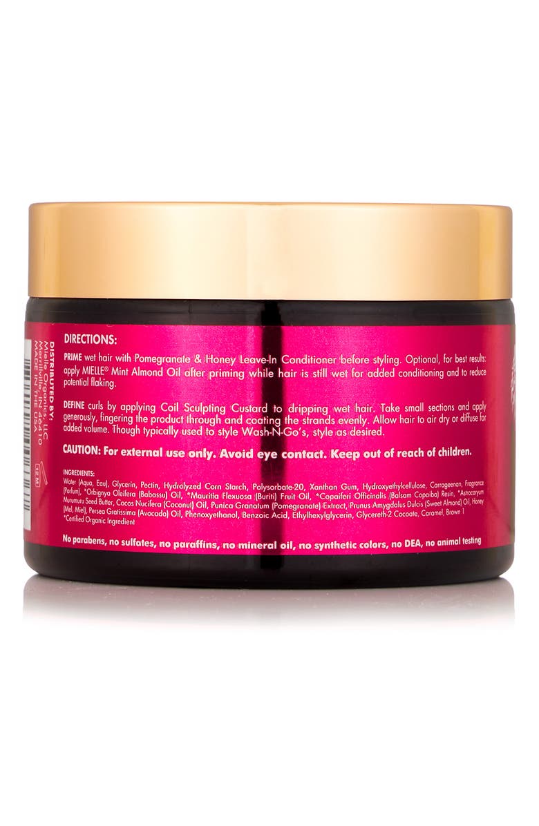 MIELLE Pomegranate & Honey Coil Sculpting Custard, Alternate, color, 