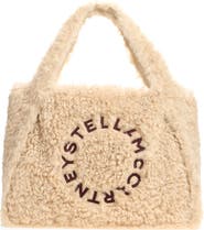 Stella McCartney Faux Shearling Tote Bag