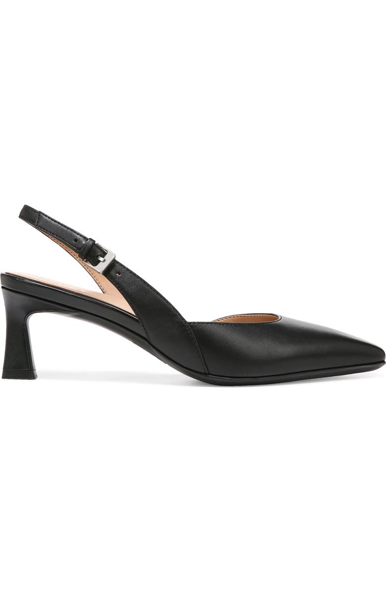 Naturalizer Dalary Slingback Pump - Wide Width Available, Alternate, color, Black Leather