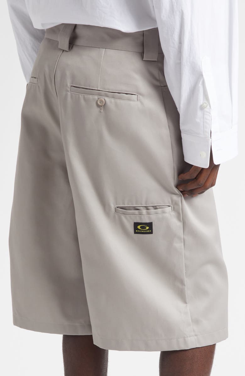 Balenciaga Utility Shorts, Alternate, color, 9577 Dune