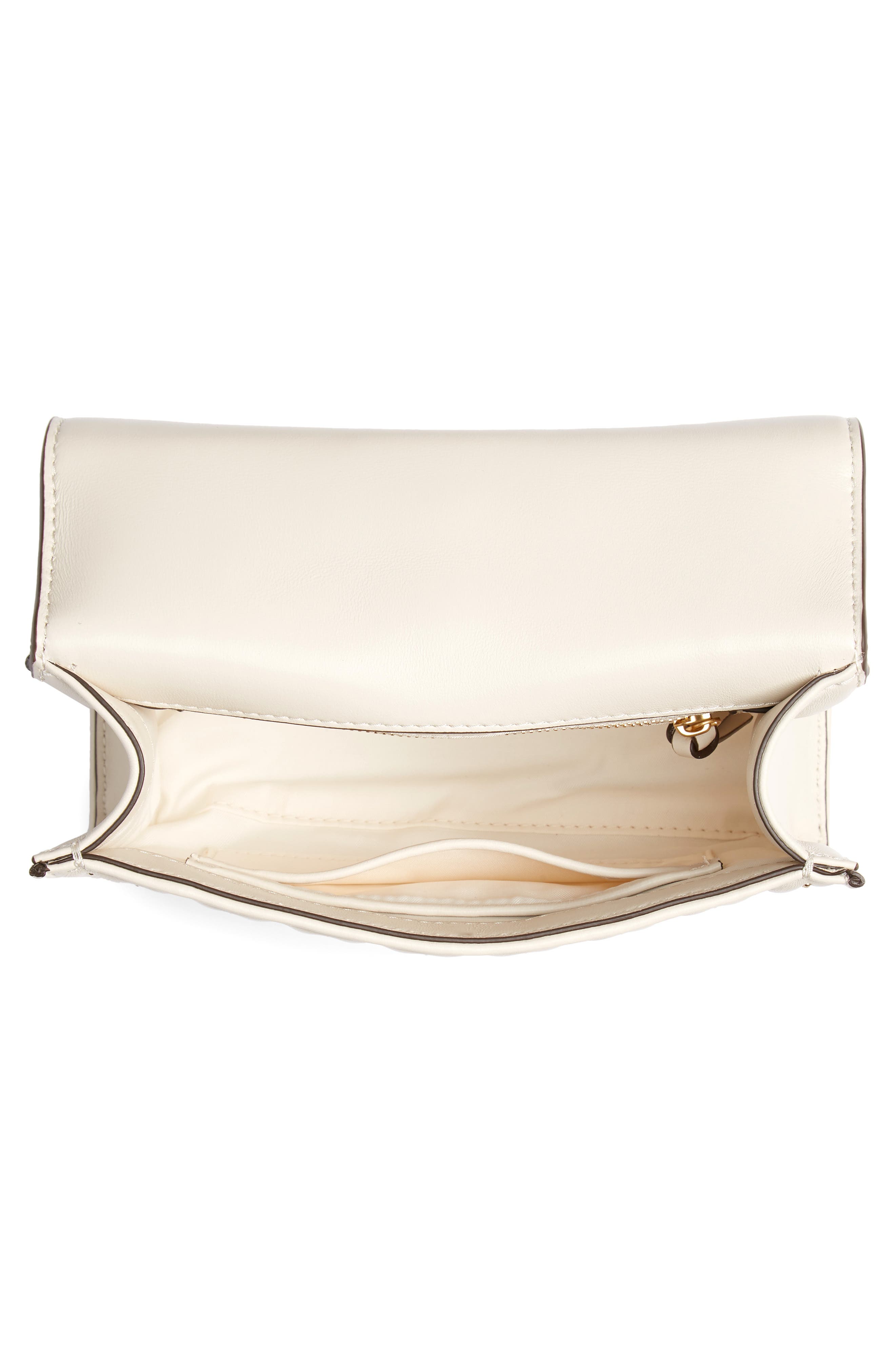 Small Fleming Studded Leather Convertible Shoulder Bag, Alternate, color, BIRCH / GOLD