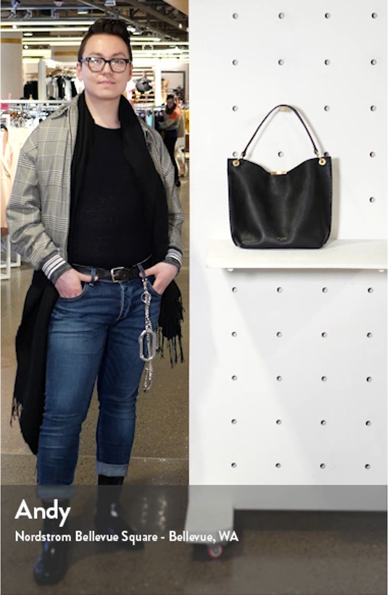 Candiee Bow Leather Hobo, sales video thumbnail