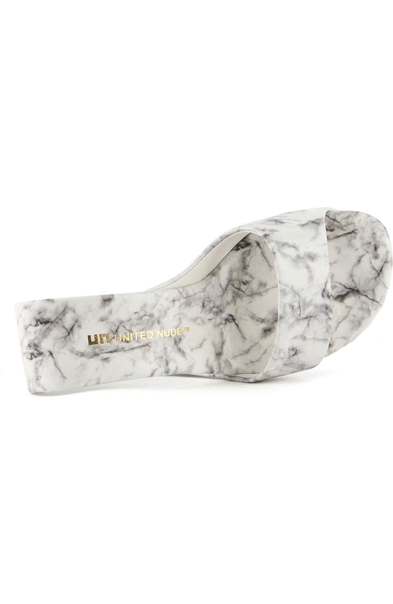 United Nude Mobius Hi, Alternate, color, White Marble