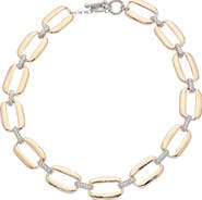 Juvell Cubic Zirconia Link Necklace