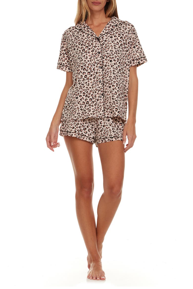Brenna 3-Piece Pajamas, Alternate, color, NATURAL