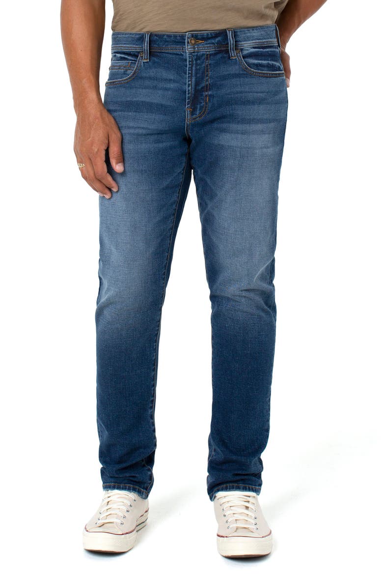 Kingston Modern Slim Straight Leg Jeans, Main, color, PEMBROKE