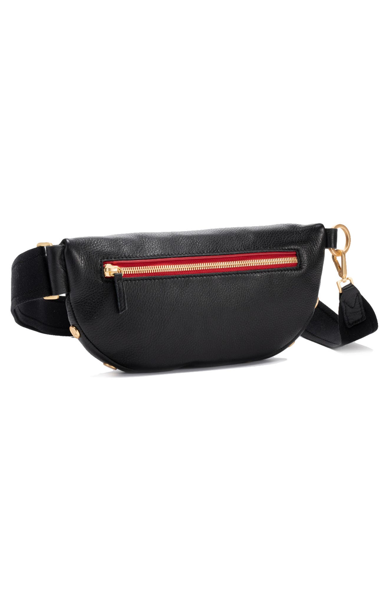 Charles Medium Crossbody Bag, Alternate, color, BLACK/ BRUSHED GOLD RED ZIP
