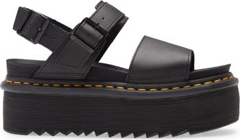 ★【Dr.Martens】 Boss Quad Black Hydro Sandals★ DR. MARTENS VOSS QUAD BLACK – That Shoe Lady