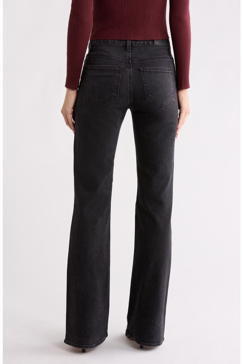 Sofia Flare Leg Jeans, Alternate, color, SOLSTICE BLACK