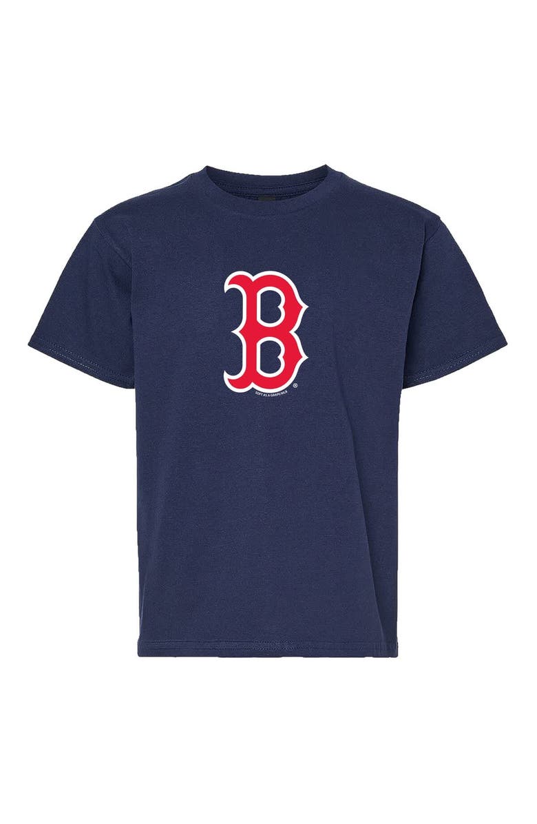 SOFT AS A GRAPE Youth Soft as a Grape  Navy/Gray Boston Red Sox Two-Pack T-Shirt Set, Alternate, color, Navy