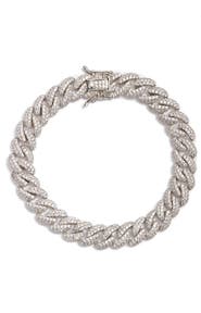 SHYMI Cuban Chain Pavé Bracelet