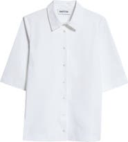 PARTOW Mel Cotton Button-Up Shirt