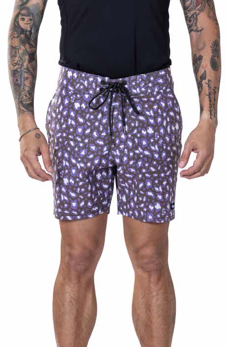 VAST Leopard Print II Stretch Board Shorts