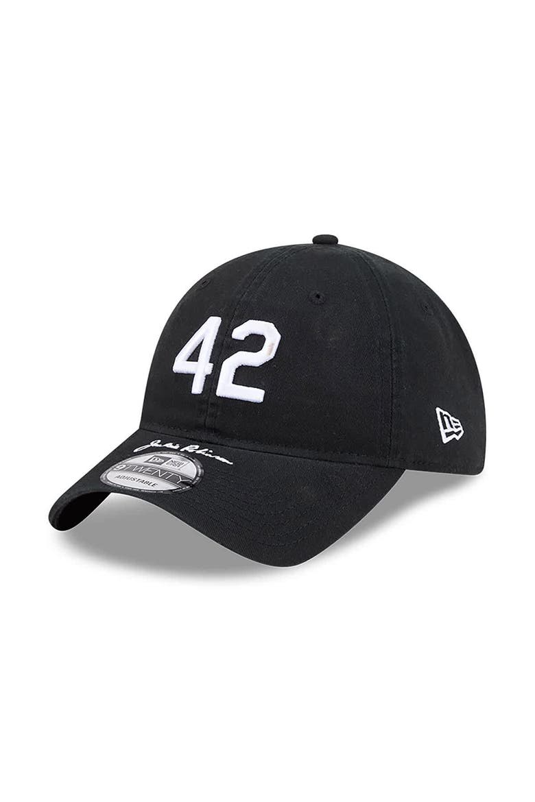 Youth New Era Black San Francisco Giants 2026 Jackie Robinson Day 9TWENTY Adjustable Hat, Alternate, color, Black