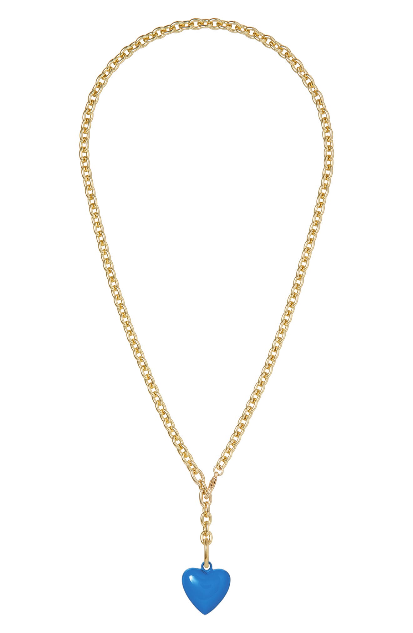 Женские аксессуары ROXANNE ASSOULIN The Mini Happy Heart Pendant Necklace