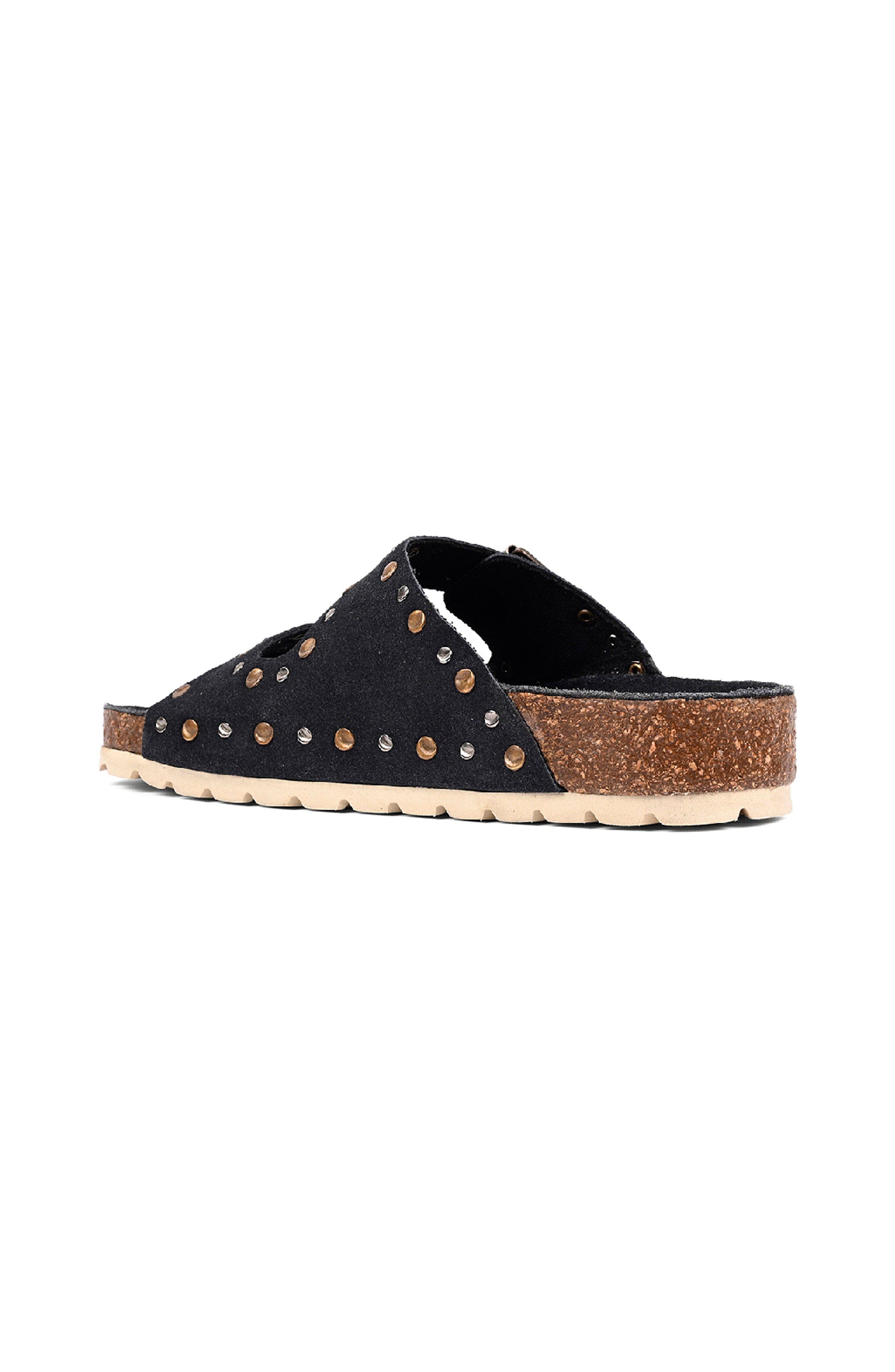 ROAN Maze Sandal, Alternate, color, Navy Suede