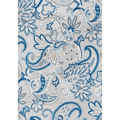 Gordes Paisley High-Low Light indoor/Outdoor Area Rug