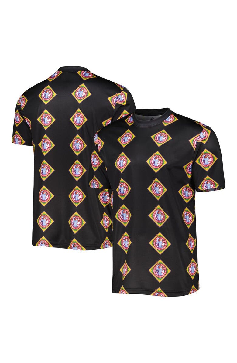 STITCHES Men's Stitches Black Negro League Baseball Sublimated Jersey, Main, color, Black