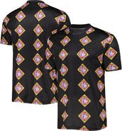 STITCHES Men's Stitches Black Negro League Baseball Sublimated Jersey