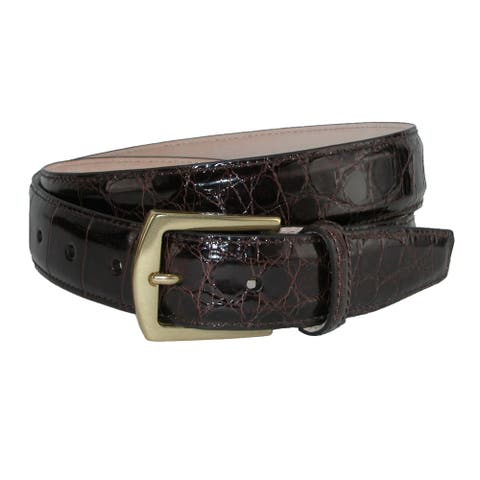 Men's American Alligator 32mm Belt