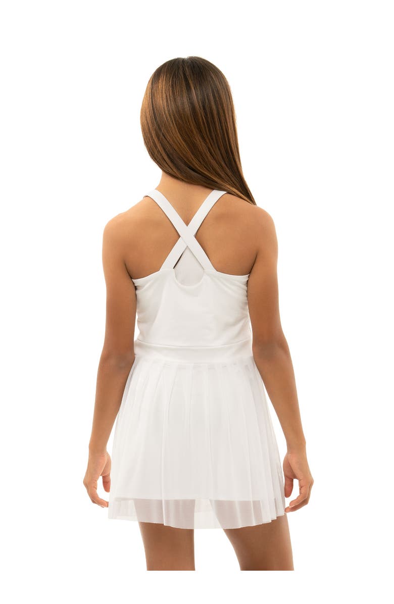 Lucky in Love Girls Dress, Alternate, color, White