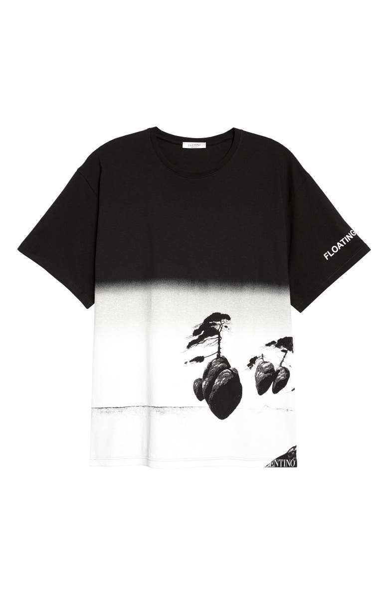 Valentino Floating Island Graphic Tee, Main, color, 