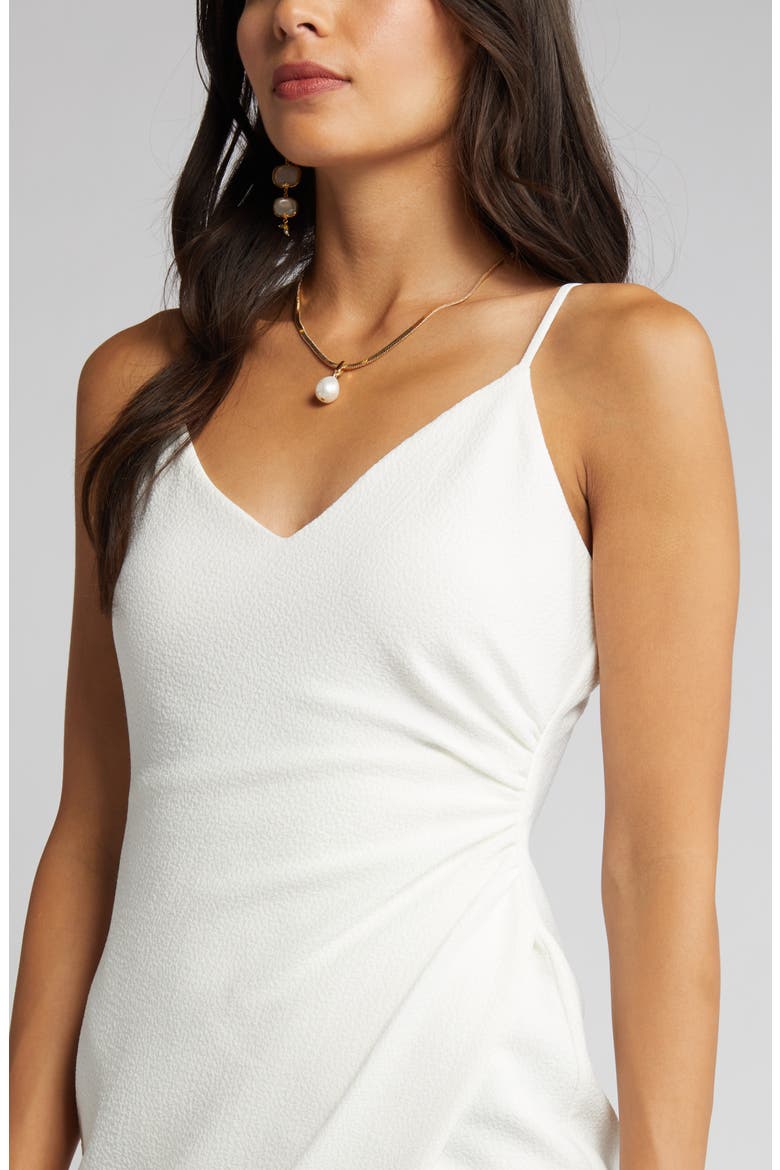 Bowery Faux Wrap Sheath Dress, Alternate, color, SUGAR