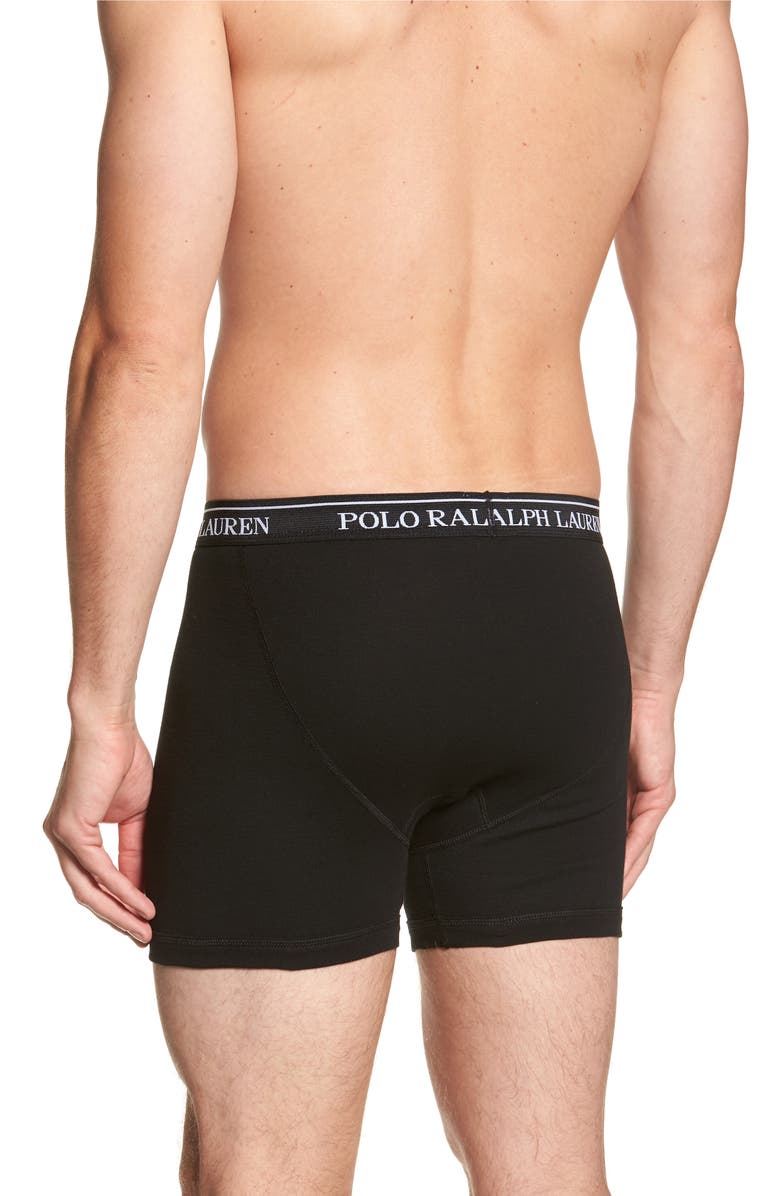 Polo Ralph Lauren 3-Pack Cotton Boxer Briefs, Alternate, color, 
