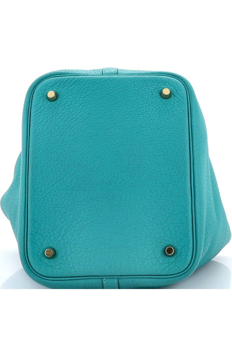 Pre-Owned Hermes Picotin Lock Bag Clemence MM, Alternate, color, Vert Verone