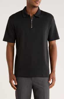 Cactus Man Quarter Zip Polo