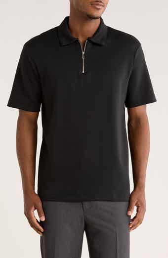 Cactus Man Quarter Zip Polo