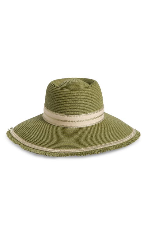 Wide Brim Straw Hat