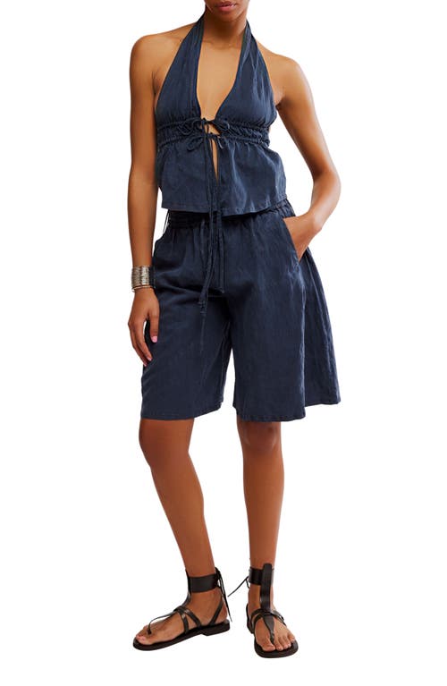 Free People Sidra Halter Top & Shorts Set