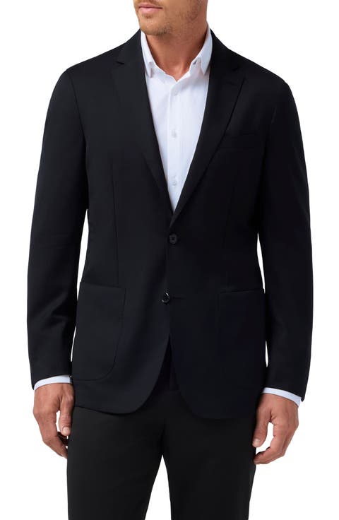 Lavelle Summerweight Black Wool Blazer