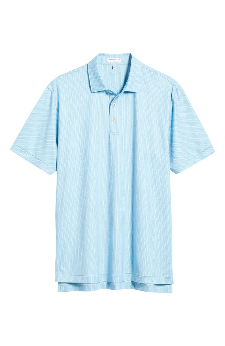 Peter Millar Jackson Micropattern Performance Golf Polo, Main, color, 