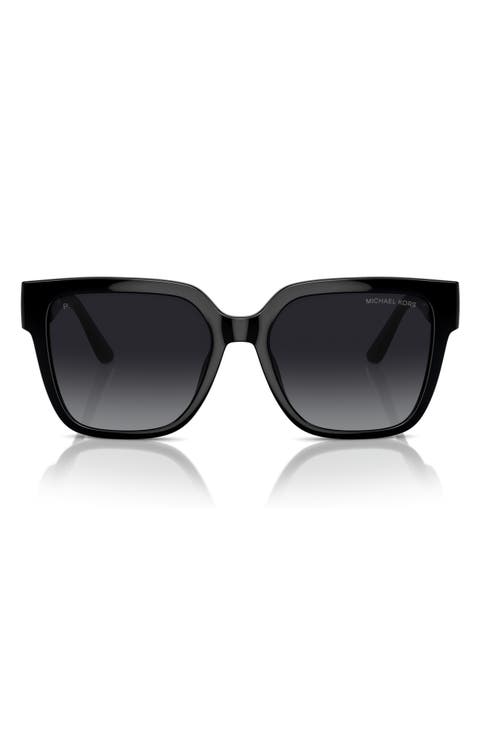 Karlie 54mm Polarized Square Sunglasses