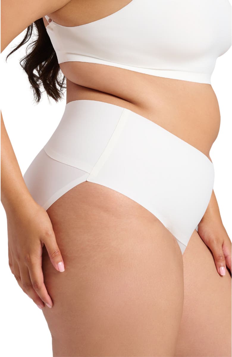 Siella Invisible Shaping Panty, Alternate, color, White