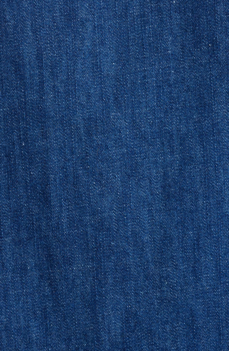 Elie Tahari The Laylee Denim Shirt, Alternate, color, Dark Denim