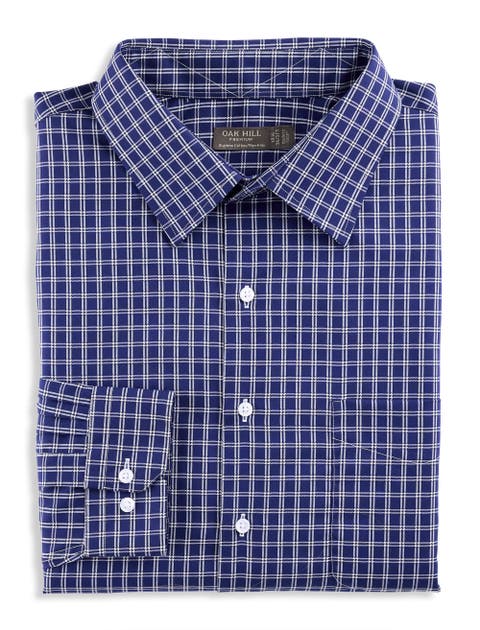 Big & Tall Houndstooth Dress Shirt