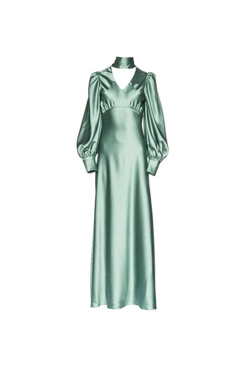 Morgan Silky Bias Cut Dress