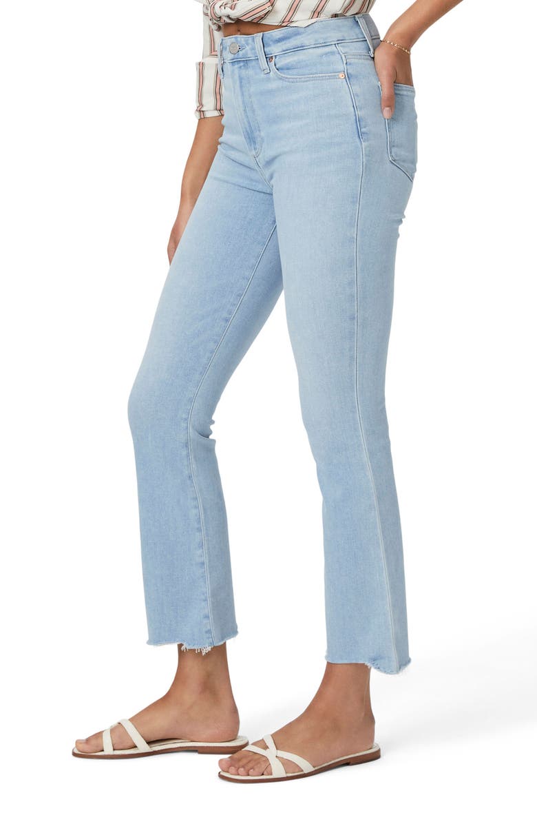 PAIGE Claudine Cropped Flare Leg Jeans, Alternate, color, Martini W/ Vesper Hem