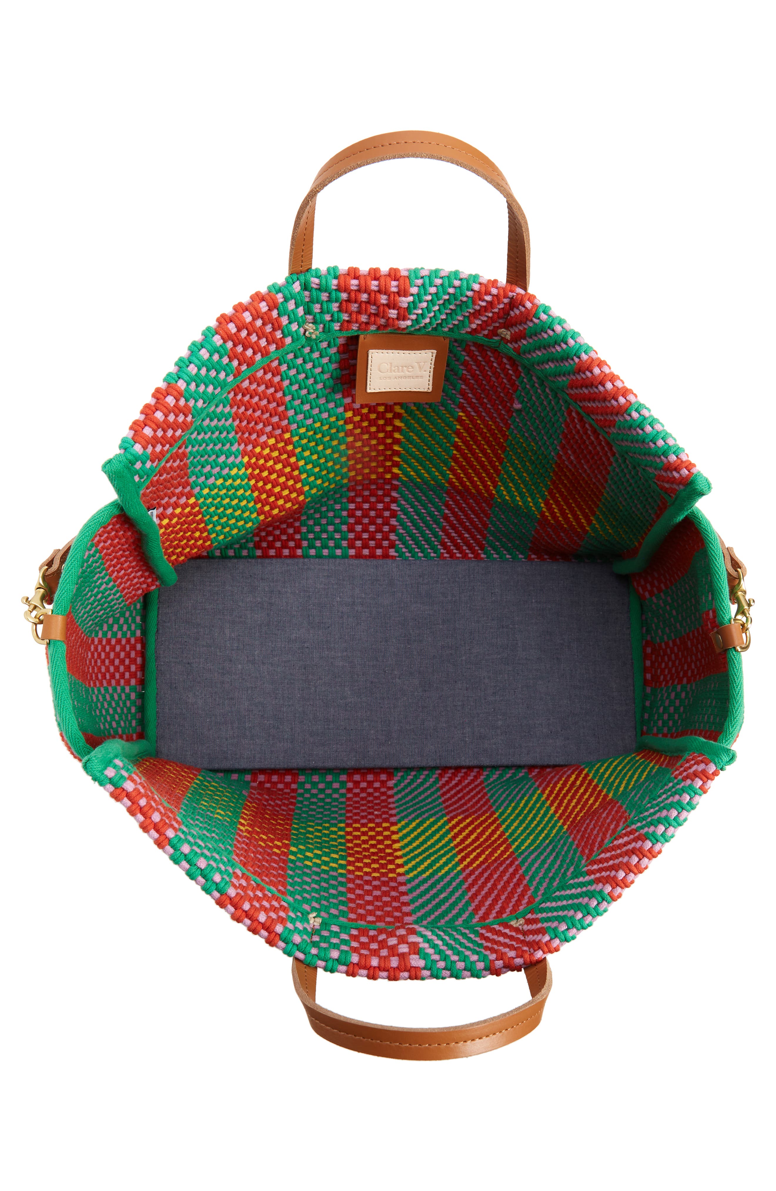 Clare V. Summer Simple Woven Tote, Alternate, color, 