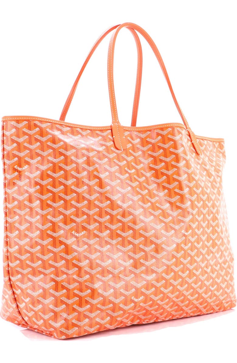Pre-Owned Goyard Saint Louis Tote Coated Canvas GM, Alternate, color, Orange