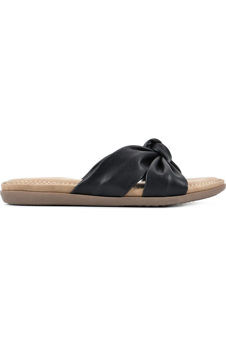 CLIFFS BY WHITE MOUNTAIN Favorite Slide Sandal, Alternate, color,