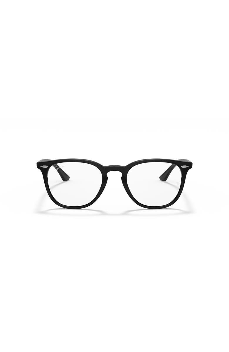 Ray-Ban 52mm Phantos optical glasses, Alternate, color, Black