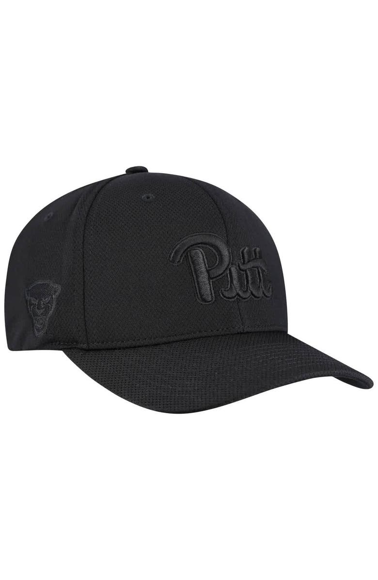 TOP OF THE WORLD Men's Top of the World  Black Pitt Panthers Reflex Performance Flex Hat, Main, color, 